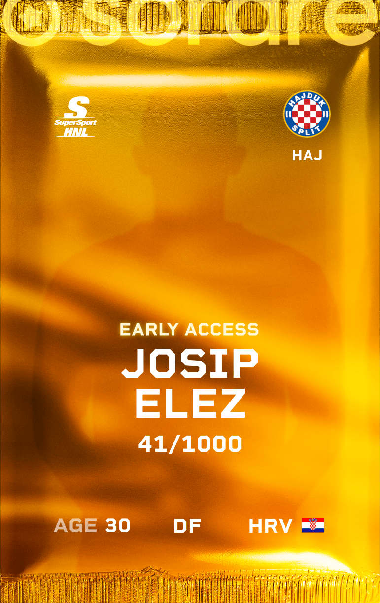 Josip Elez 2024-25 • Limited 41/1000