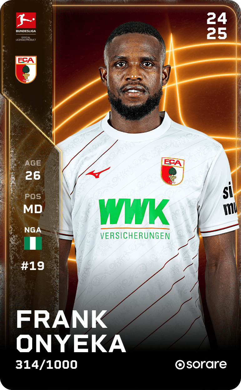 Frank Onyeka 2024-25 • Limited 314/1000