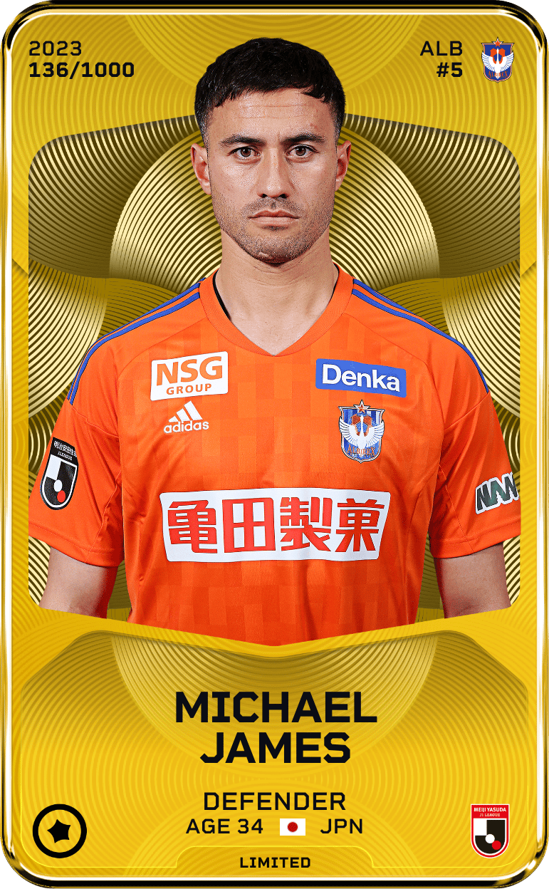 MICHAEL JAMES 2023-24 • Limited 136/1000