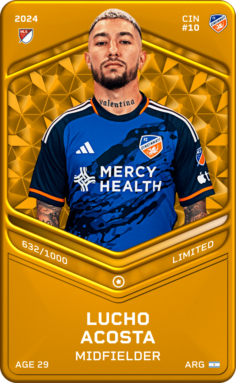 Lucho Acosta  2024-25 • Limited 632/1000