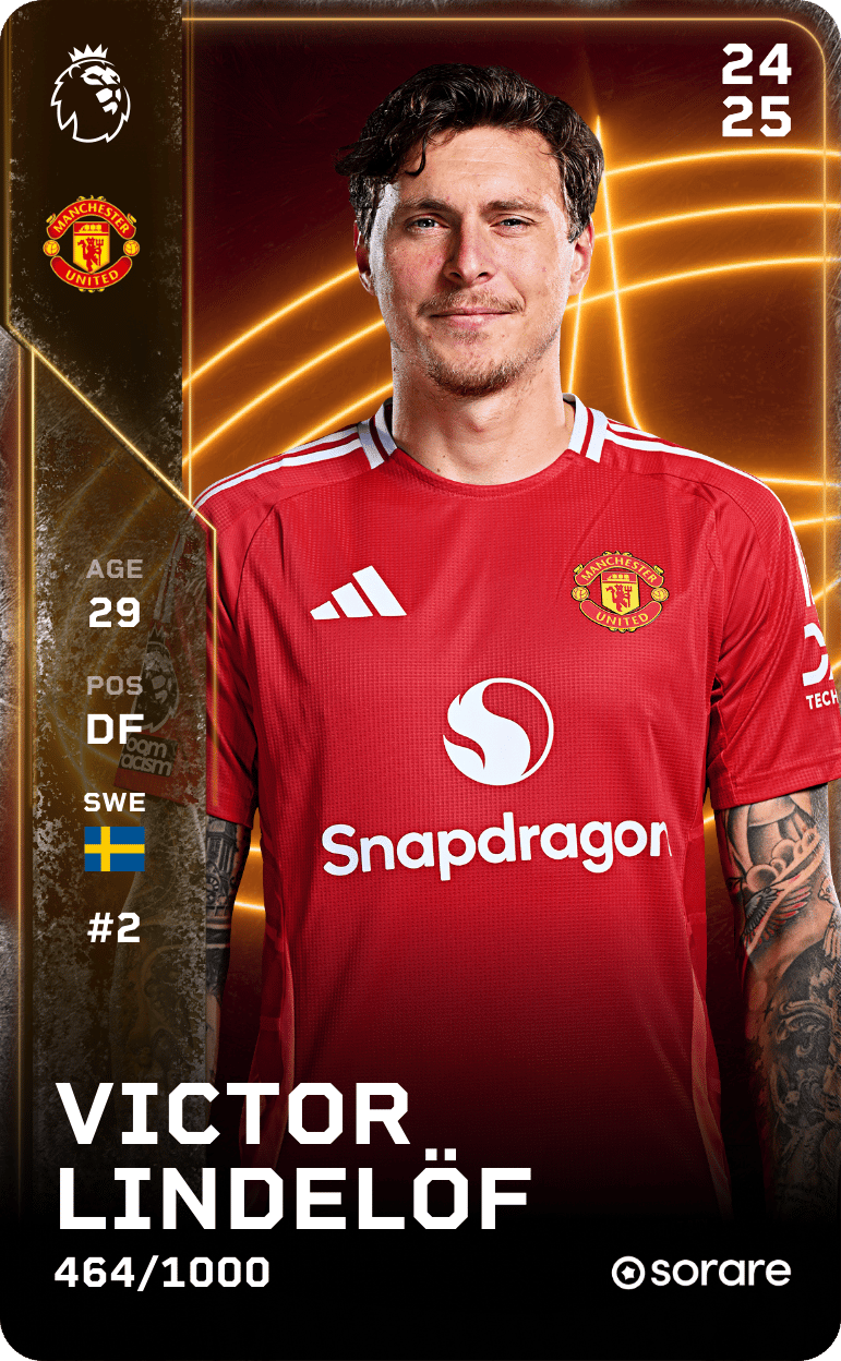 Victor Lindelöf 2024-25 • Limited 464/1000