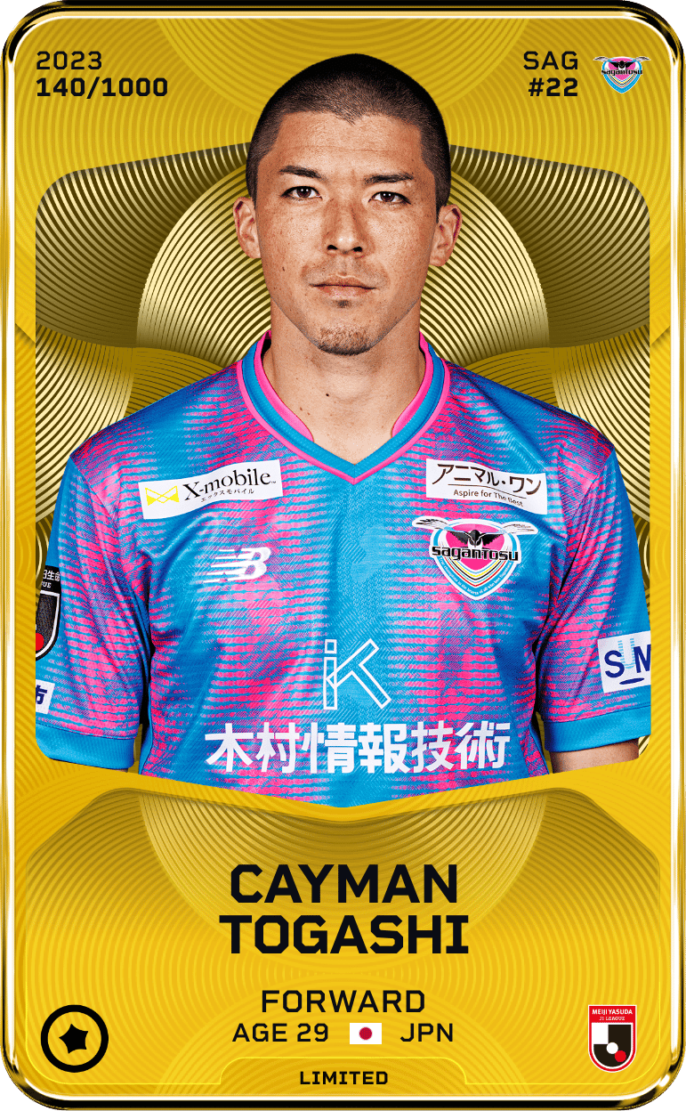 Cayman Togashi 2023-24 • Limited 140/1000