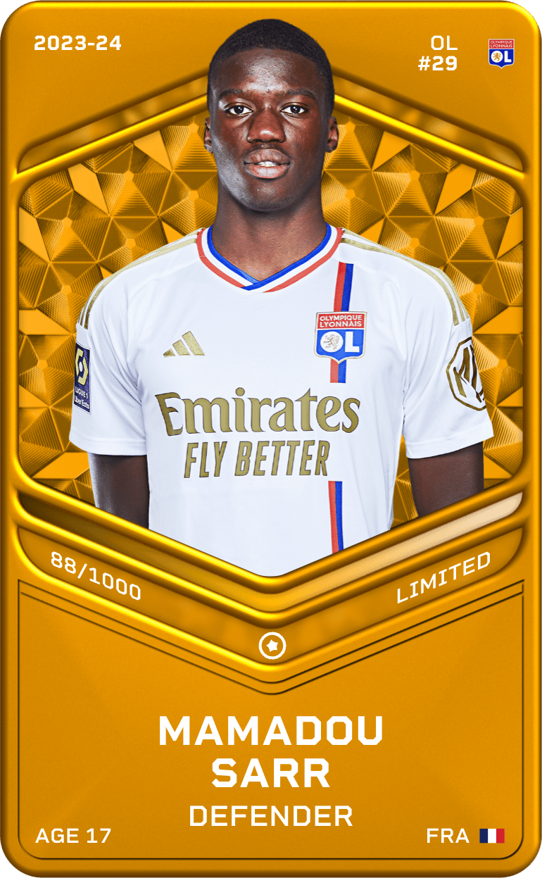 Mamadou Sarr 2023-24 • Limited 88/1000