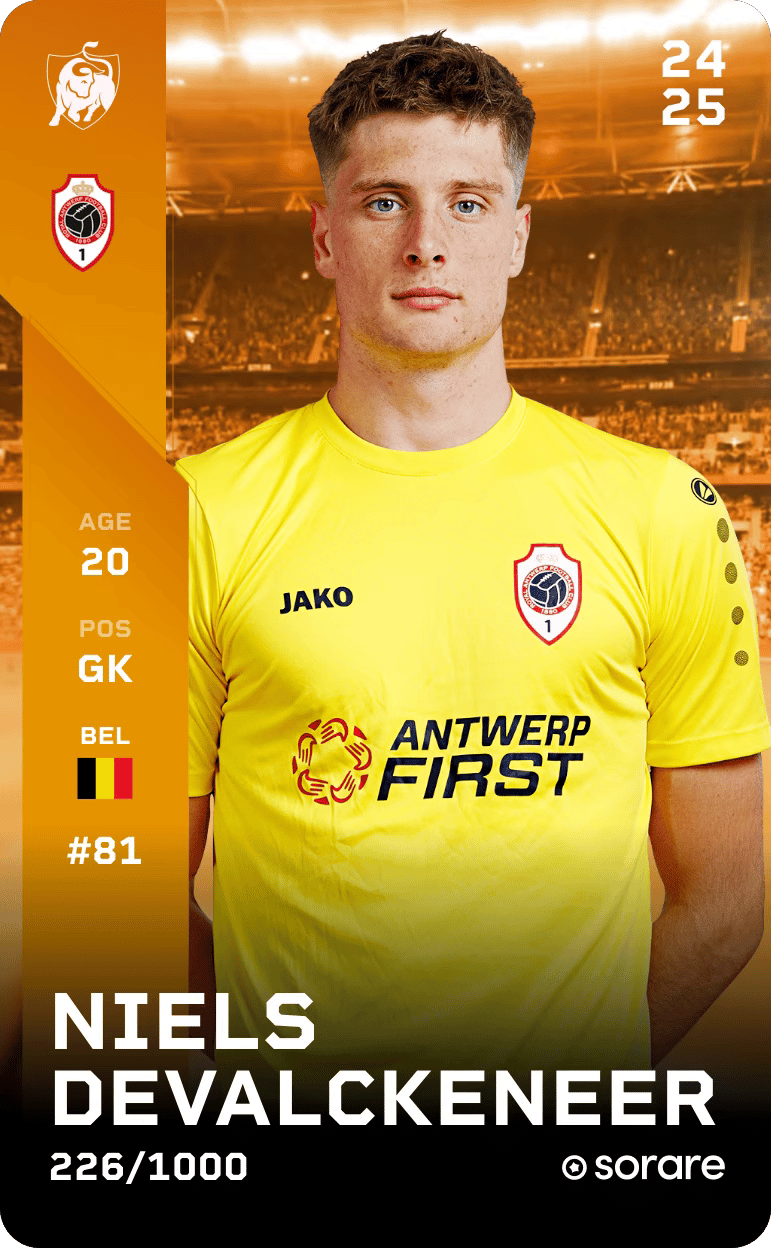 Niels Devalckeneer 2024-25 • Limited 226/1000