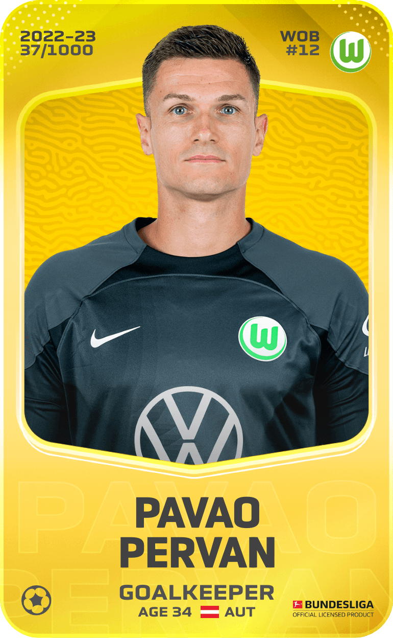 Pavao Pervan 2022-23 • Limited 37/1000
