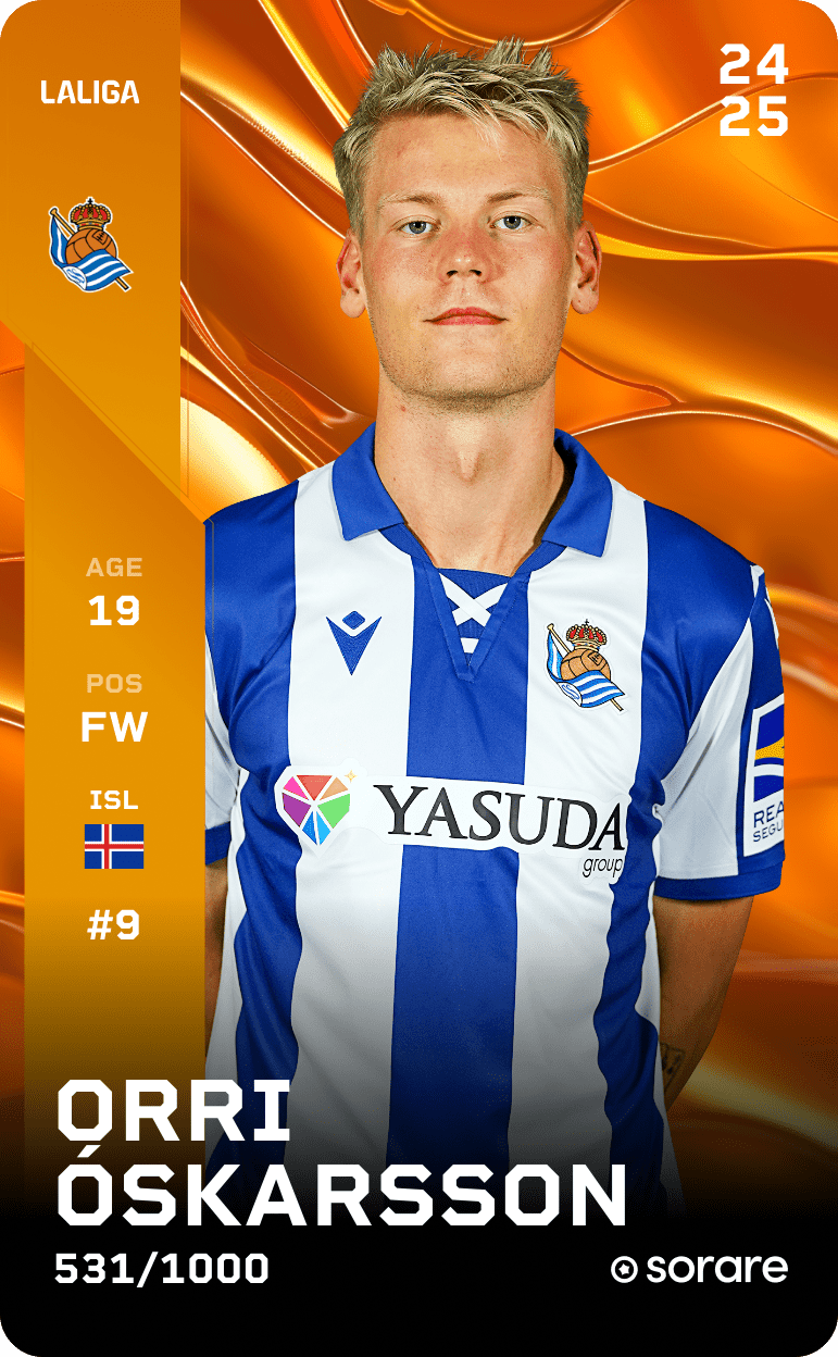 Orri Óskarsson 2024-25 • Limited 531/1000