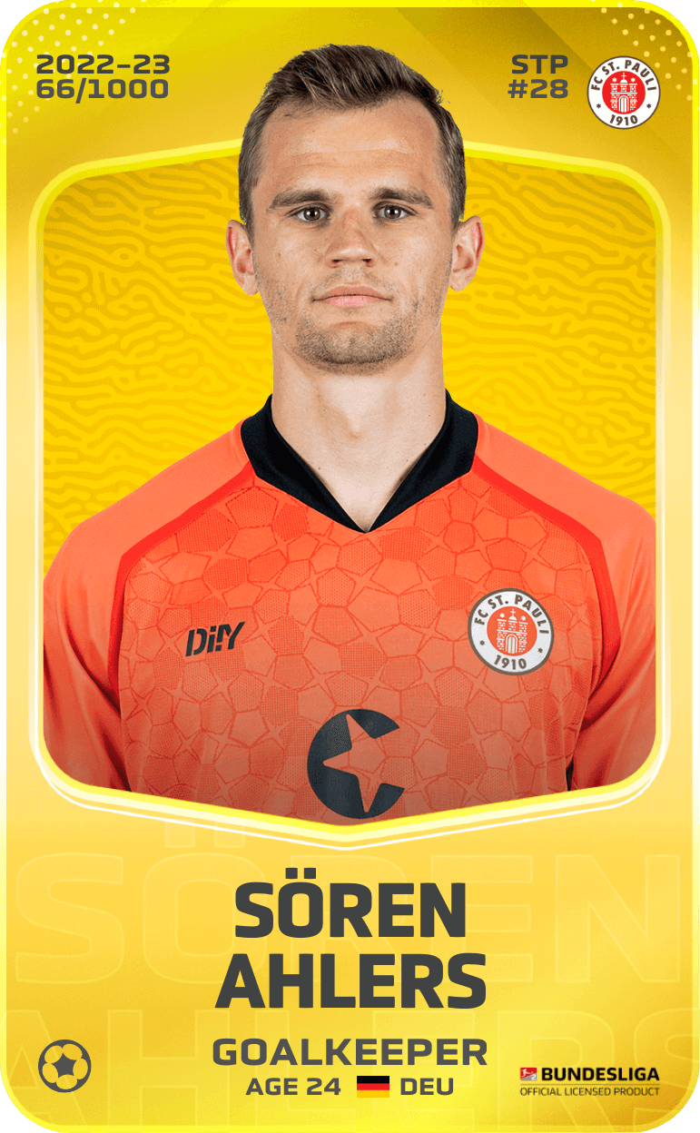 Sören Ahlers 2022-23 • Limited 66/1000