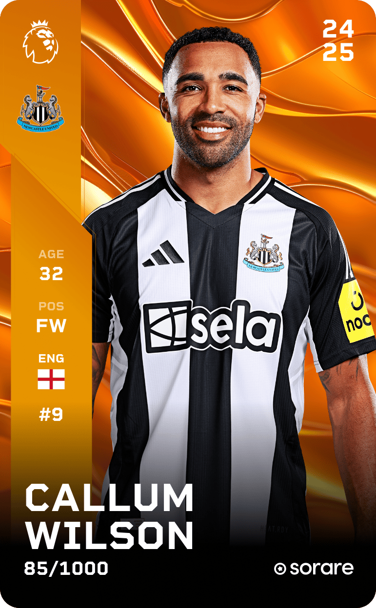 Callum Wilson 2024-25 • Limited 85/1000