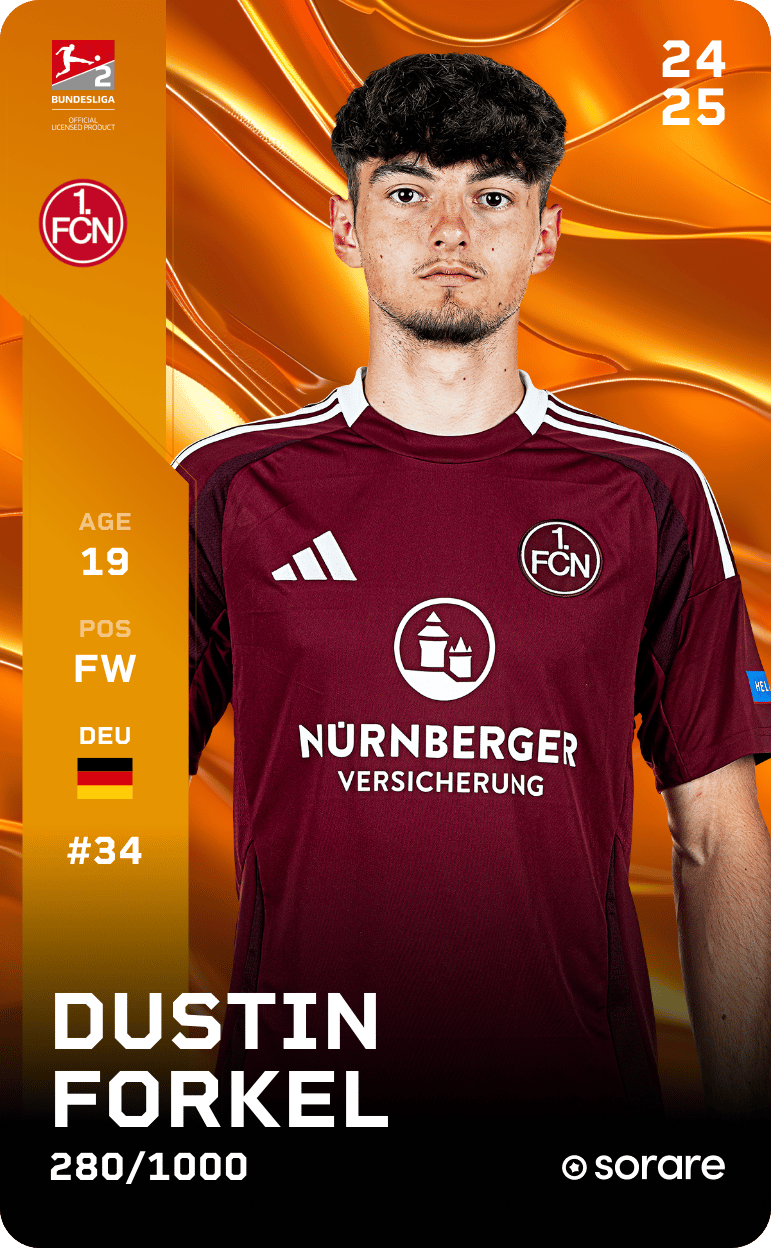 Dustin Forkel 2024-25 • Limited 280/1000