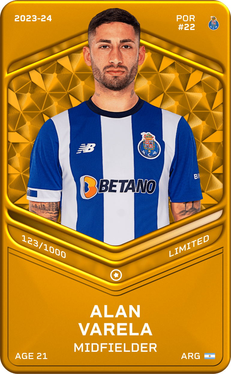 Alan Varela 2023-24 • Limited 123/1000