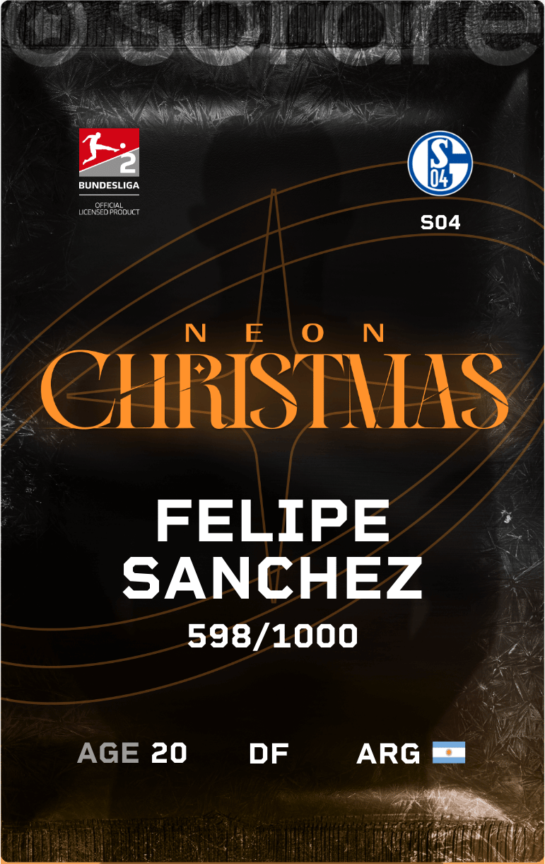 Felipe Sánchez 2024-25 • Limited 598/1000