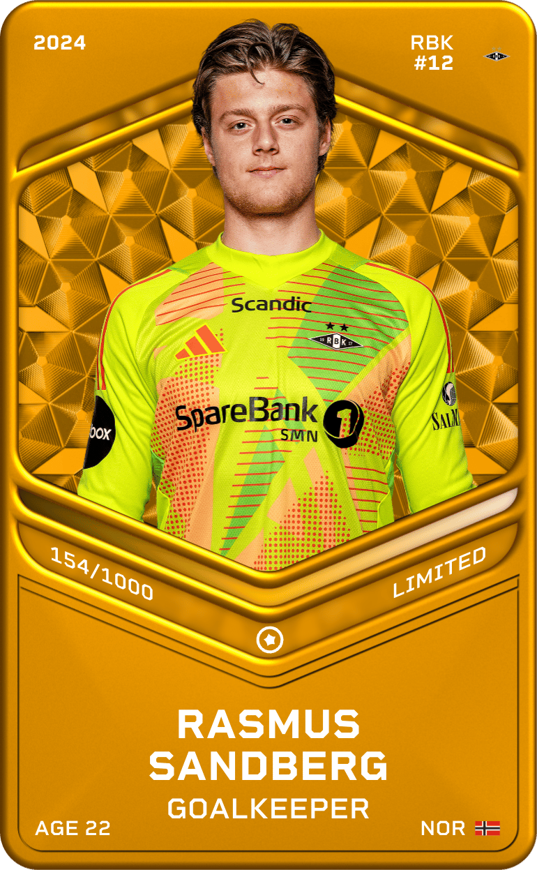 Rasmus Sandberg 2024-25 • Limited 154/1000
