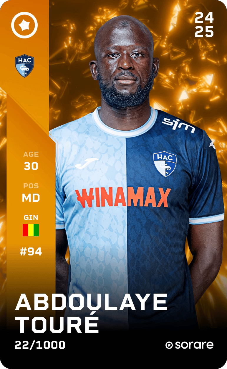Abdoulaye Touré 2024-25 • Limited 22/1000
