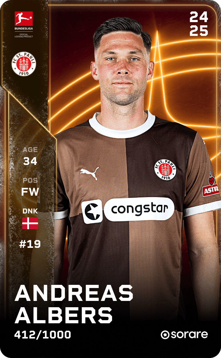 Andreas Albers 2024-25 • Limited 412/1000