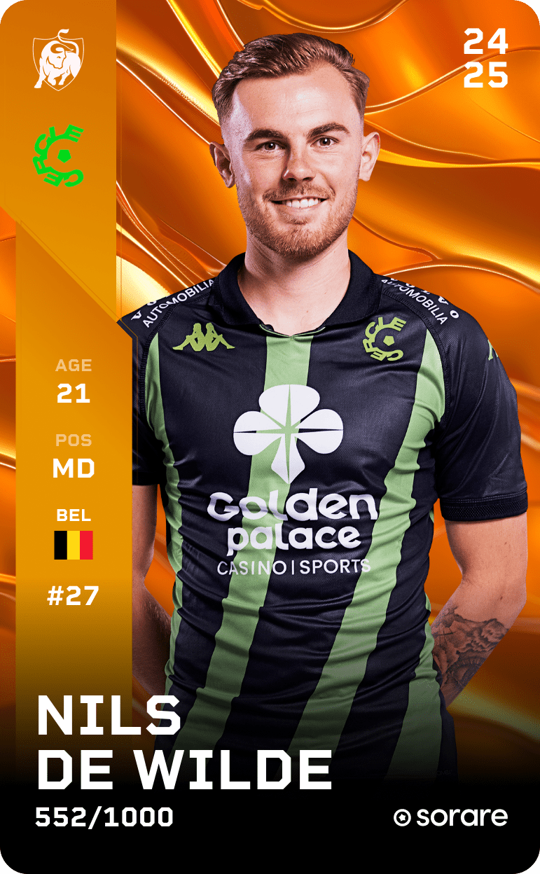Nils De Wilde 2024-25 • Limited 552/1000