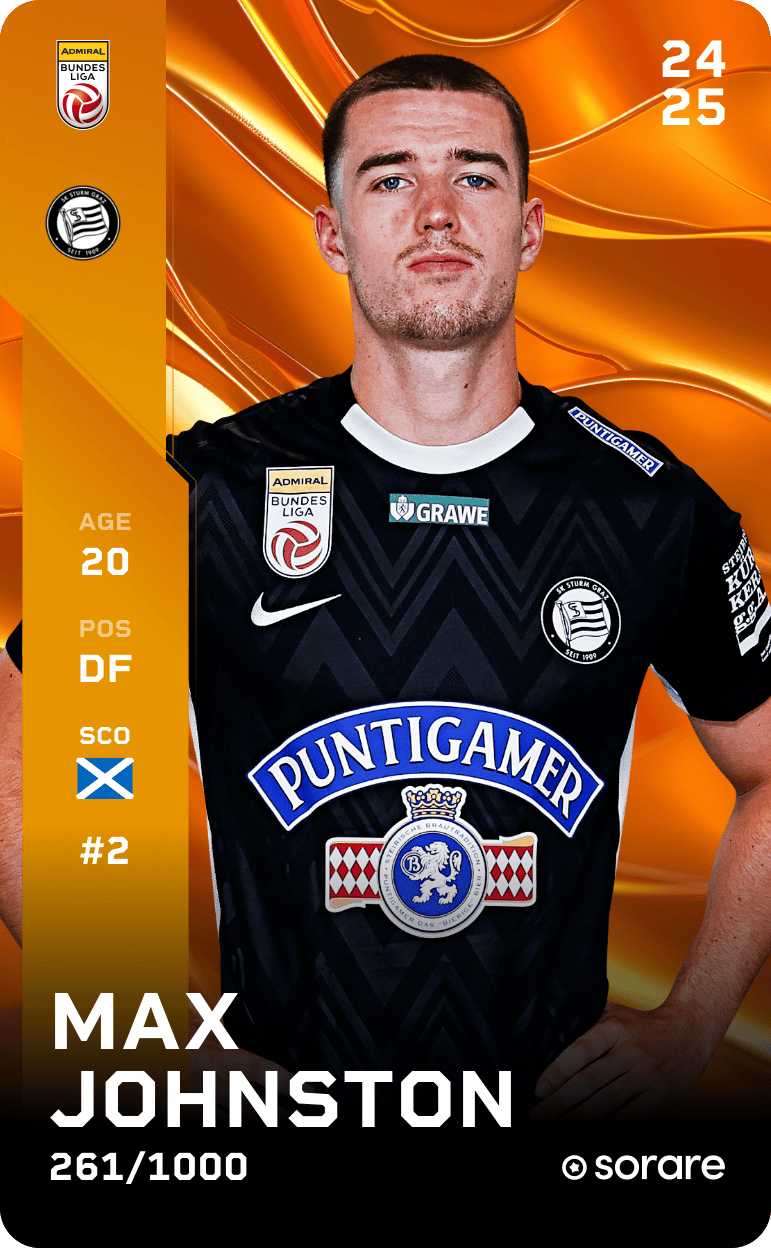 Max Johnston 2024-25 • Limited 261/1000
