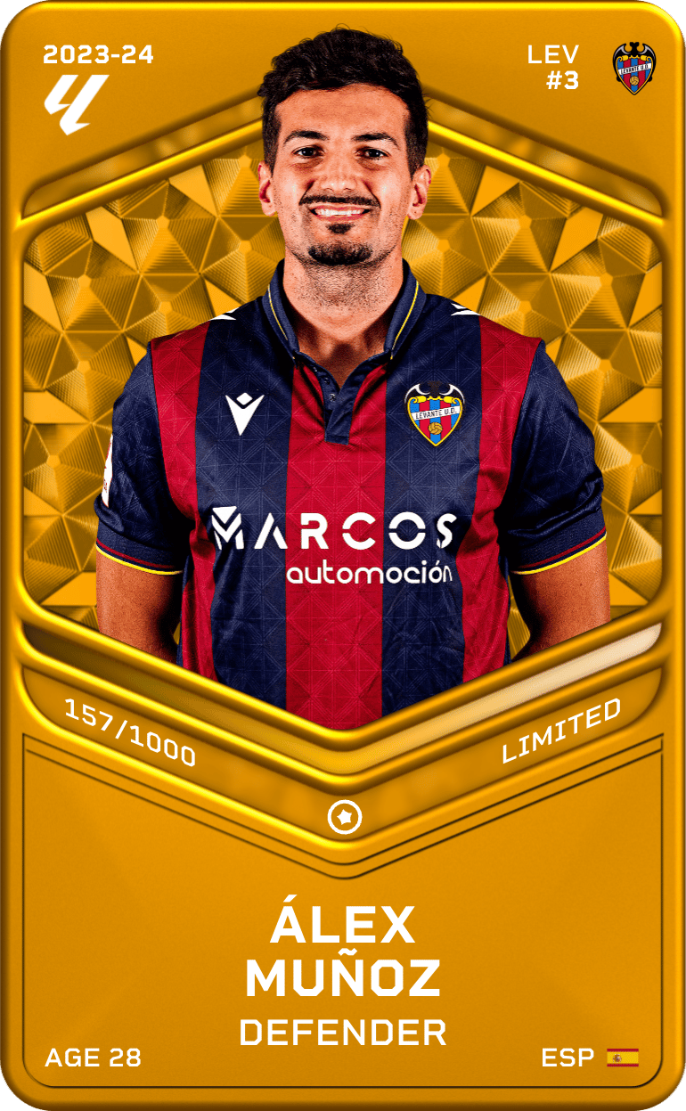Álex Muñoz 2023-24 • Limited 157/1000