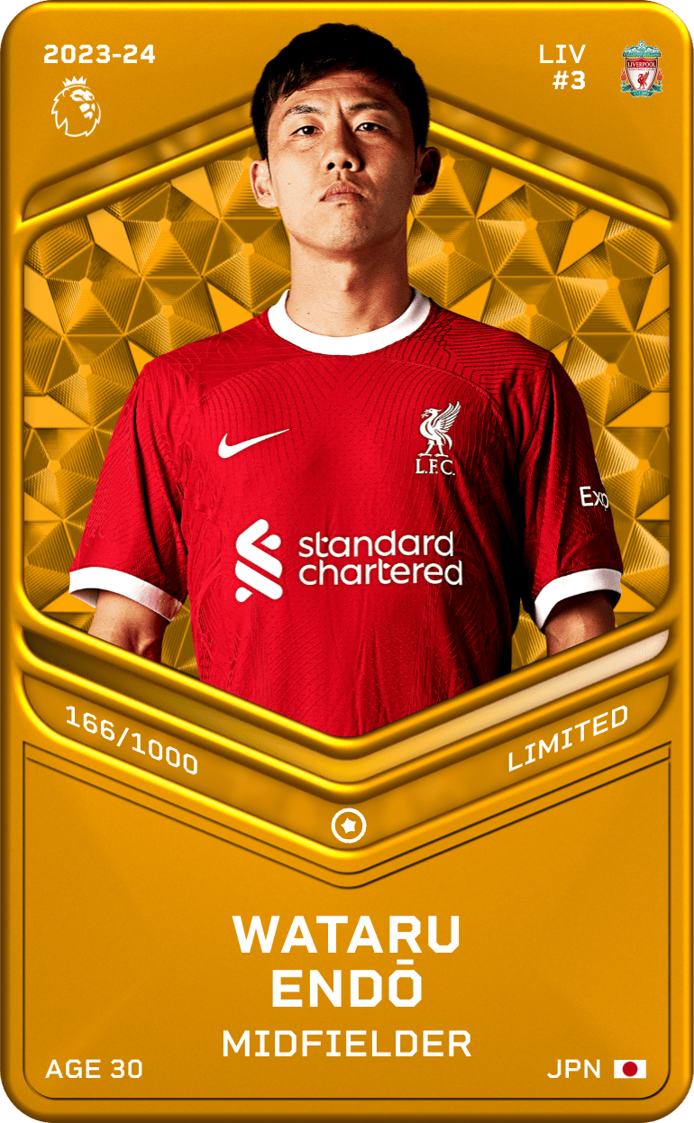 Wataru Endō 2023-24 • Limited 166/1000
