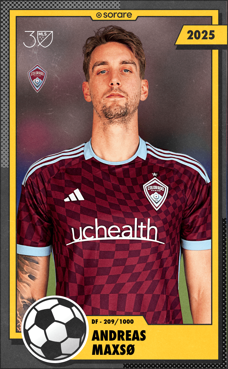 Andreas Maxsø 2025-26 • Limited 209/1000