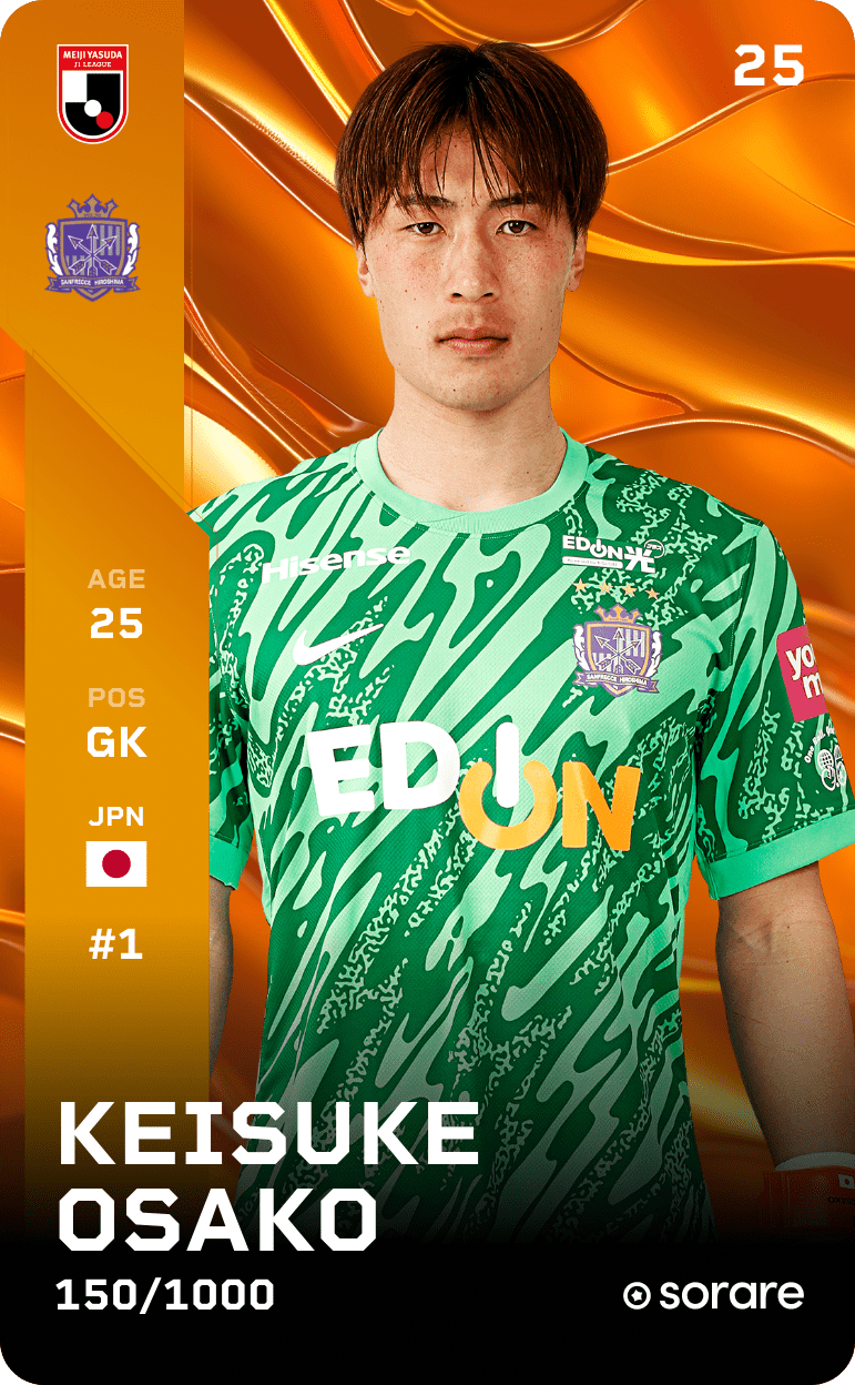 Keisuke Osako 2025-26 • Limited 150/1000
