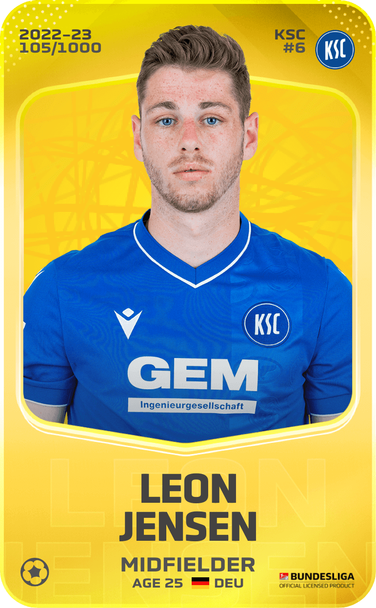 Leon Jensen 2022-23 • Limited 105/1000
