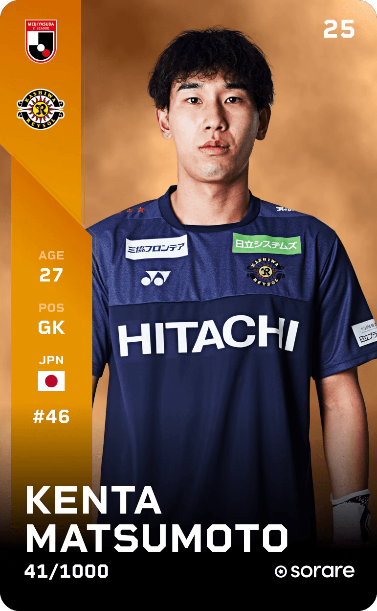 Kenta Matsumoto 2025-26 • Limited 41/1000