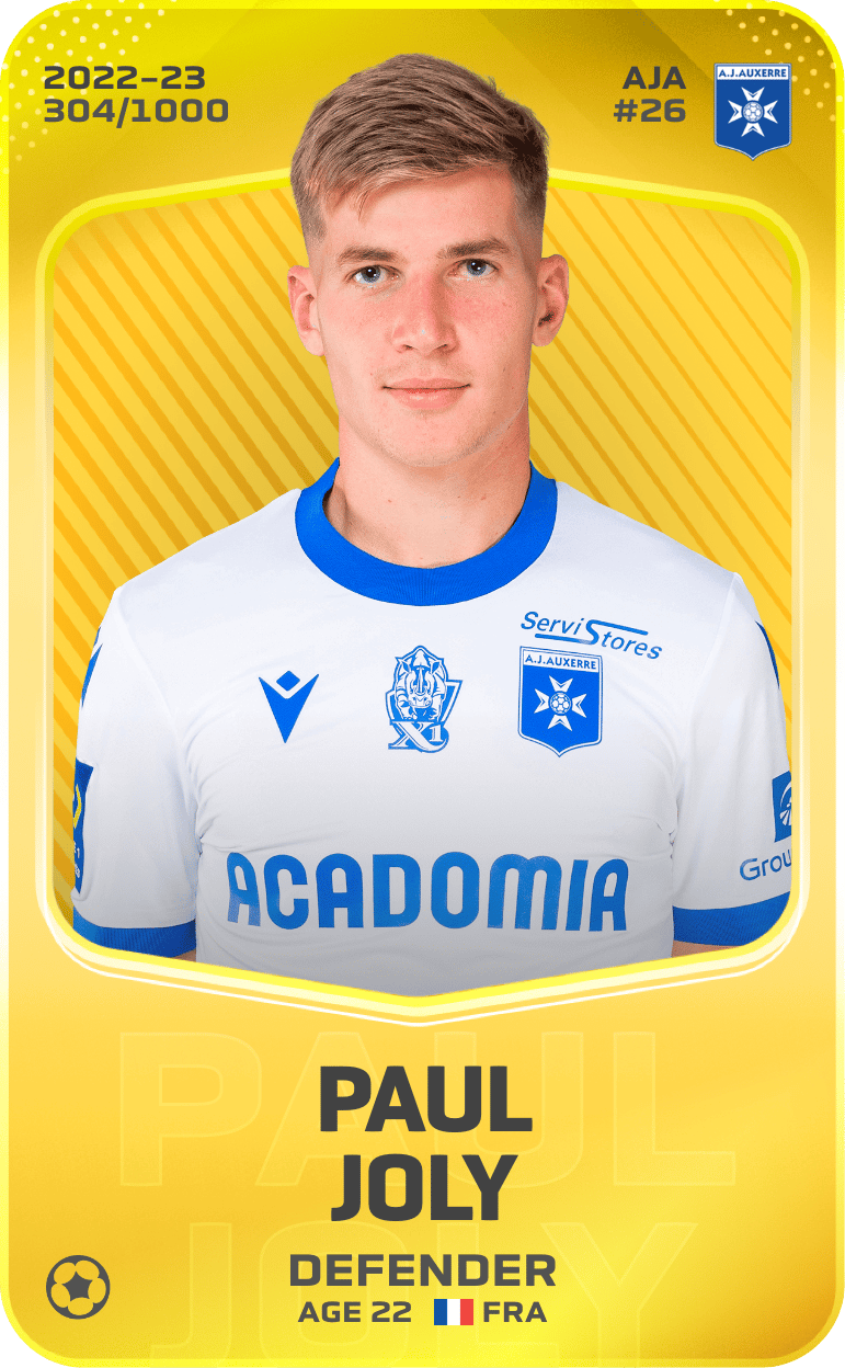 Paul Joly 2022-23 • Limited 304/1000