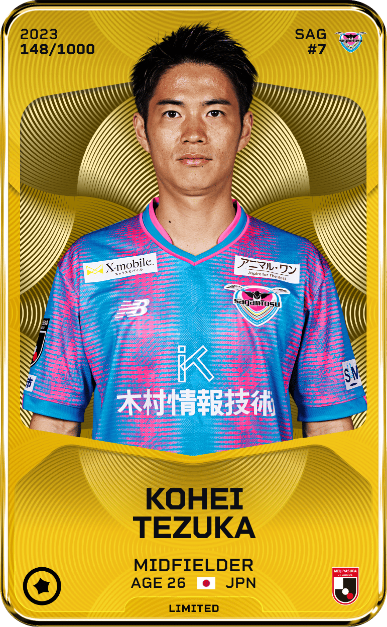 Kohei Tezuka 2023-24 • Limited 148/1000