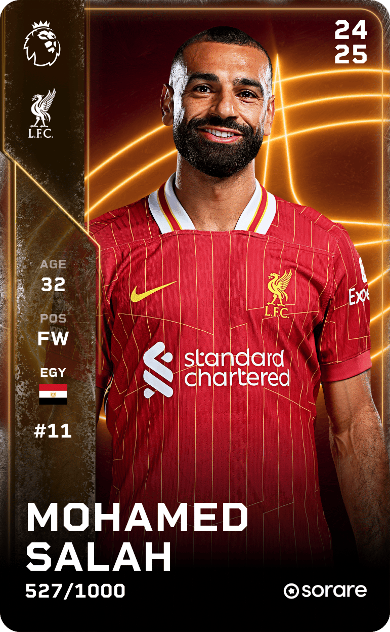 Mohamed Salah 2024-25 • Limited 527/1000