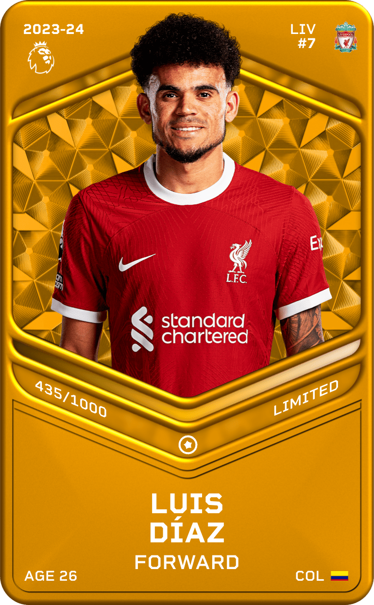 Luis Díaz 2023-24 • Limited 435/1000
