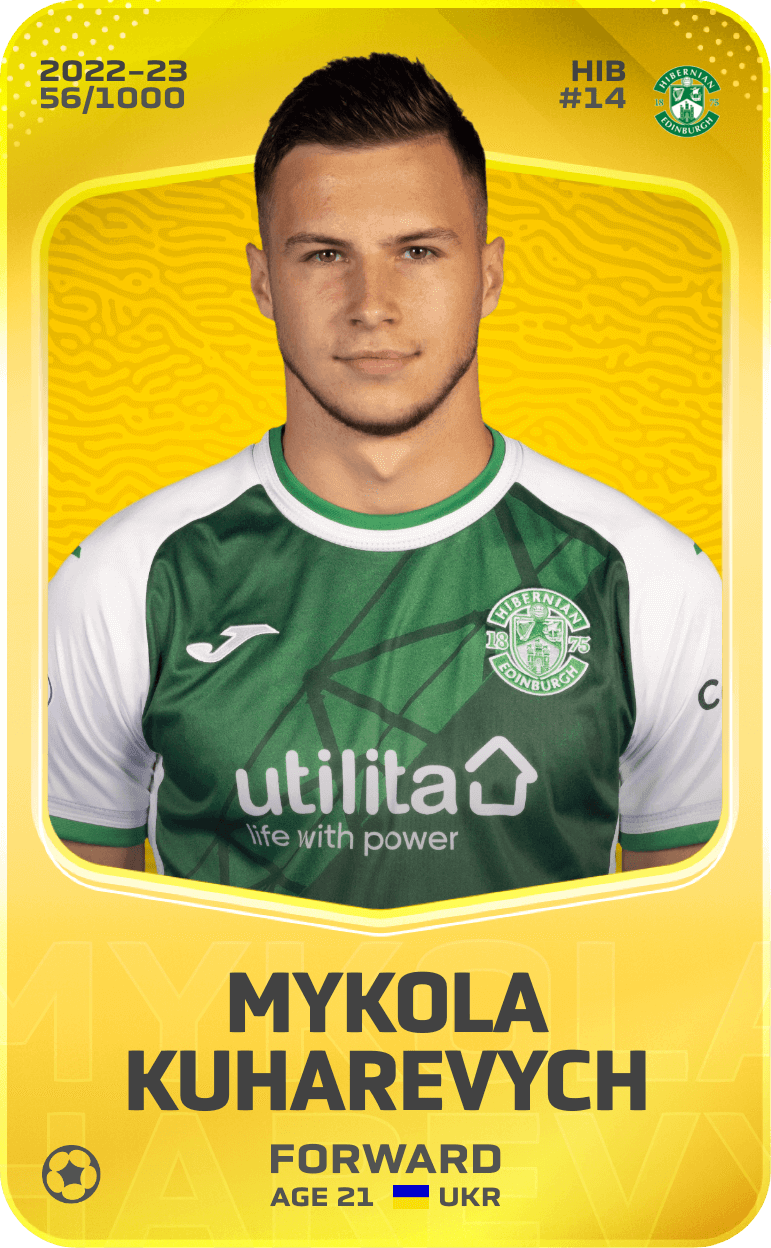 Mykola Kuharevych 2022-23 • Limited 56/1000