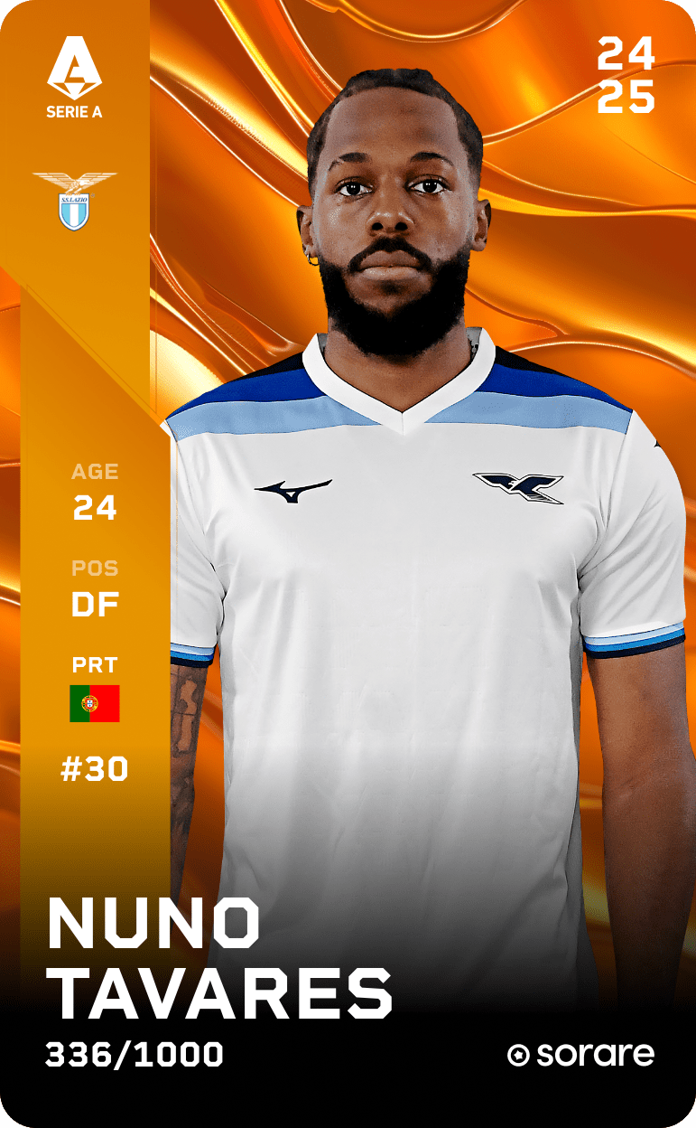 Nuno Tavares 2024-25 • Limited 336/1000