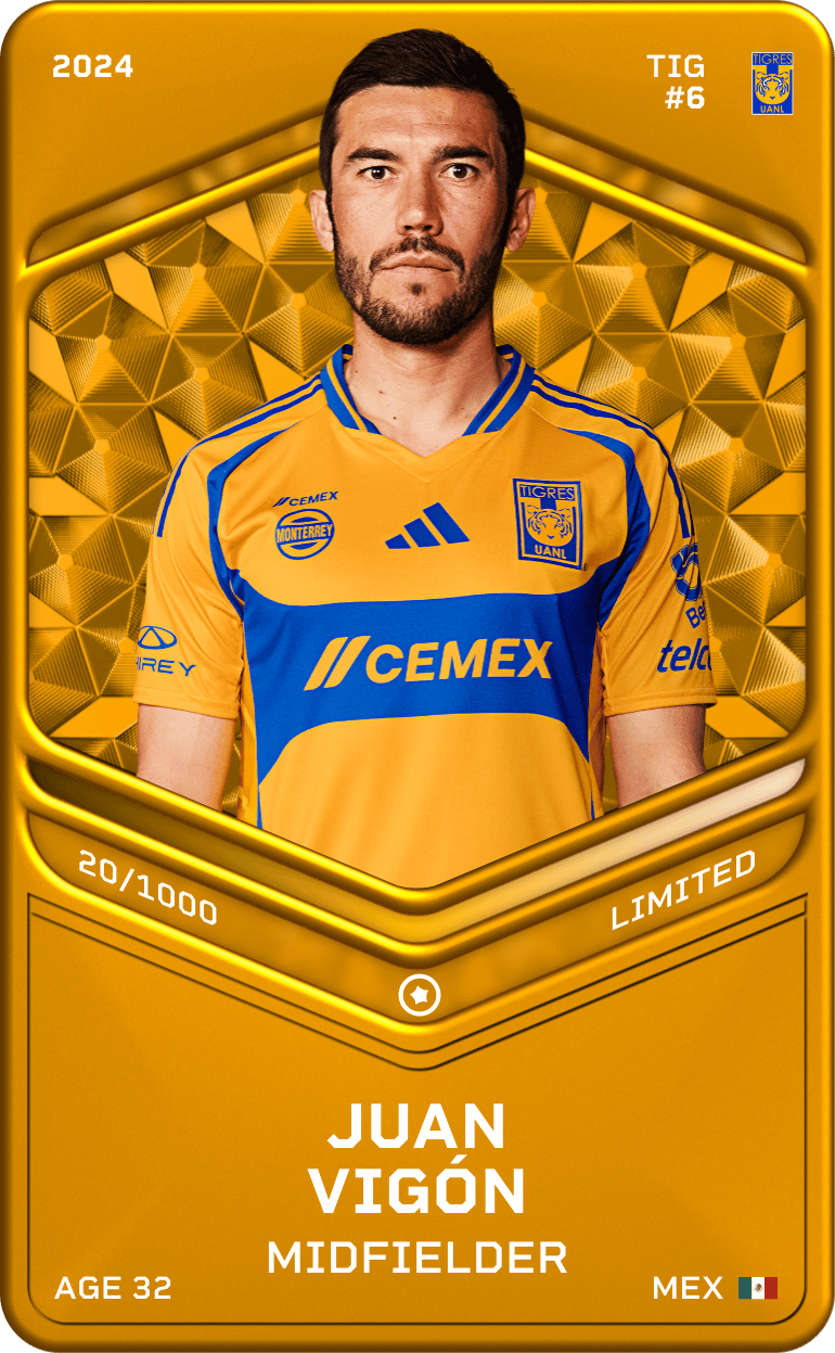 Juan Vigón 2024-25 • Limited 20/1000