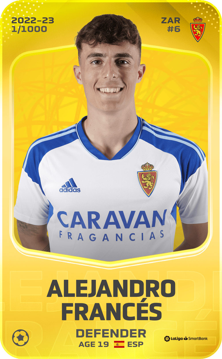 Alejandro Francés 2022-23 • Limited 1/1000