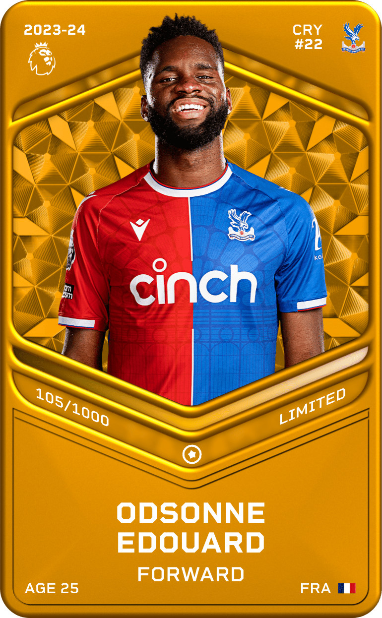 Odsonne Edouard 2023-24 • Limited 105/1000