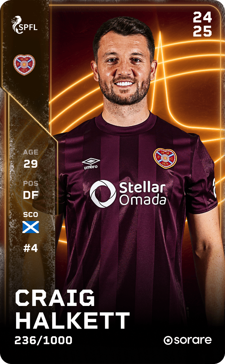 Craig Halkett 2024-25 • Limited 236/1000