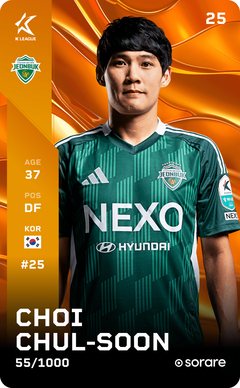 Choi Chul-Soon 2025-26 • Limited 55/1000