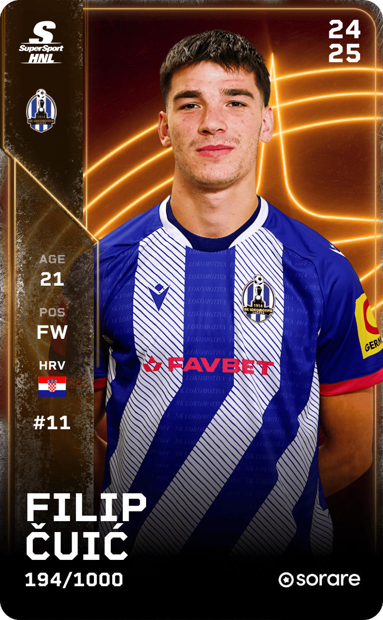 Filip Čuić 2024-25 • Limited 194/1000