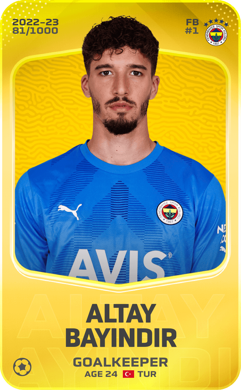 Altay Bayındır 2022-23 • Limited 81/1000