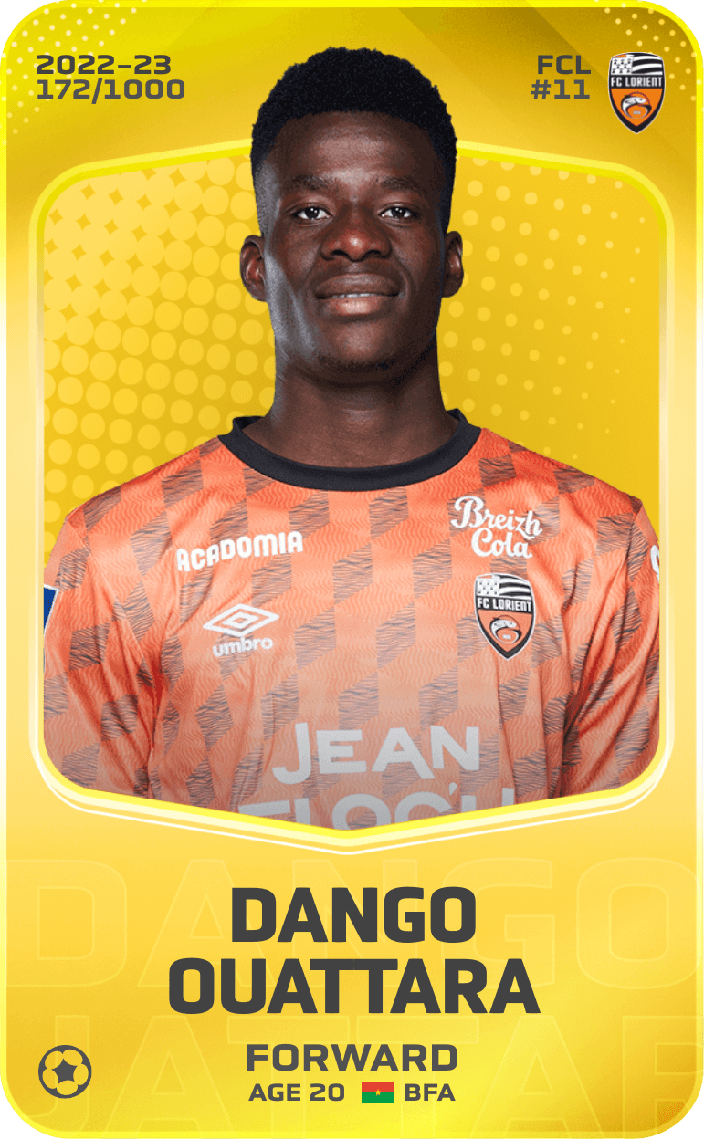 Dango Ouattara 2022-23 • Limited 172/1000