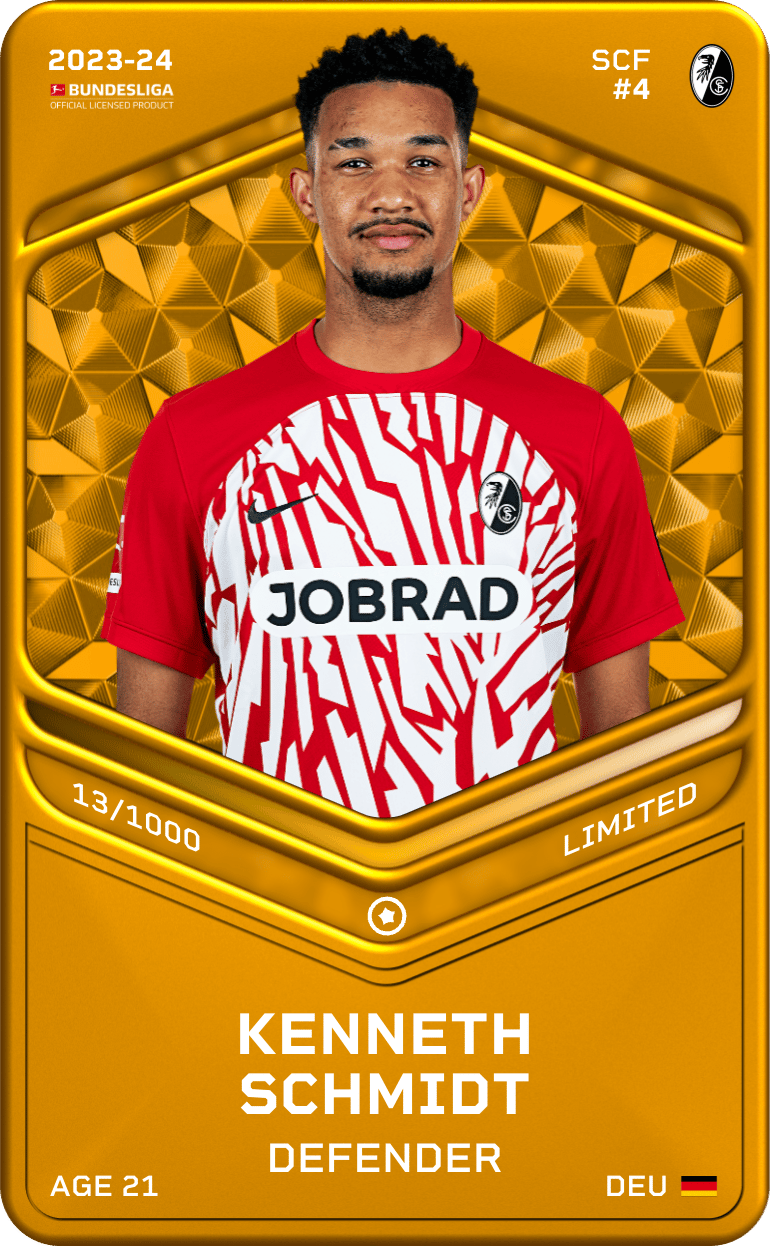 Kenneth Schmidt 2023-24 • Limited 13/1000