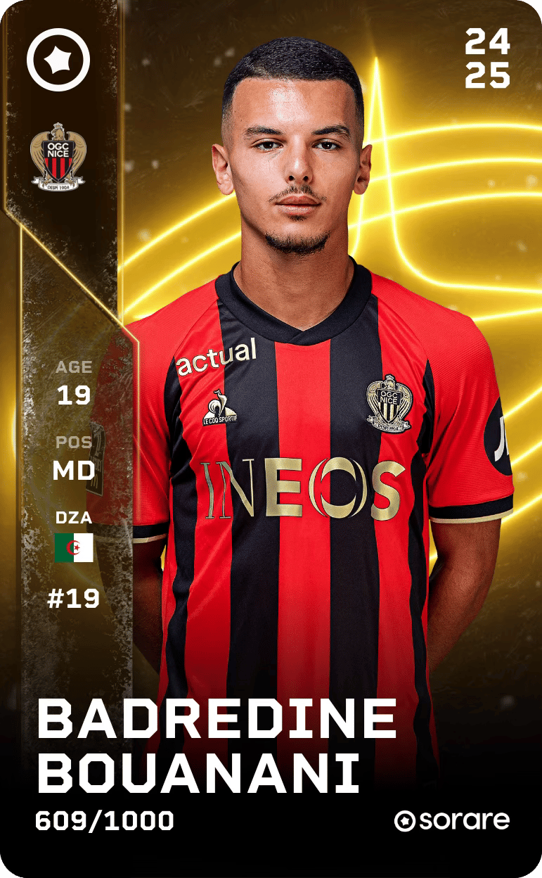 Badredine Bouanani 2024-25 • Limited 609/1000