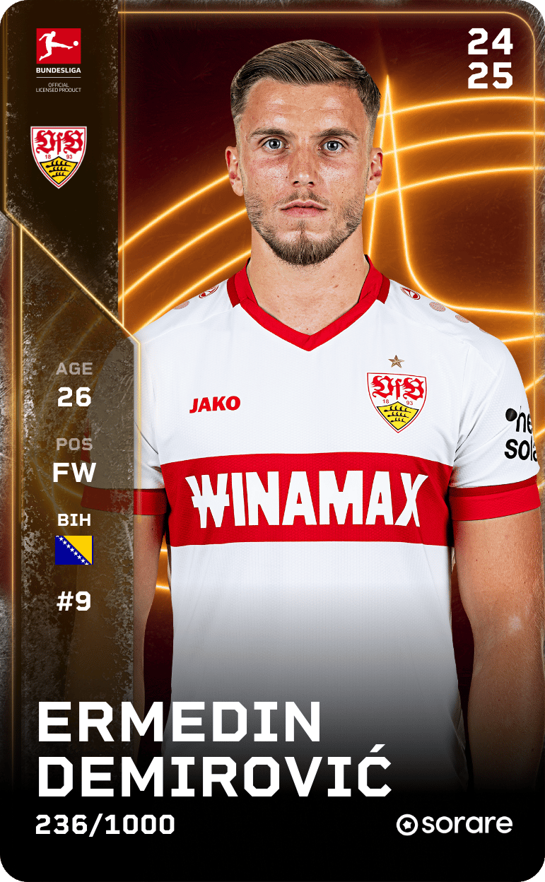Ermedin Demirović 2024-25 • Limited 236/1000