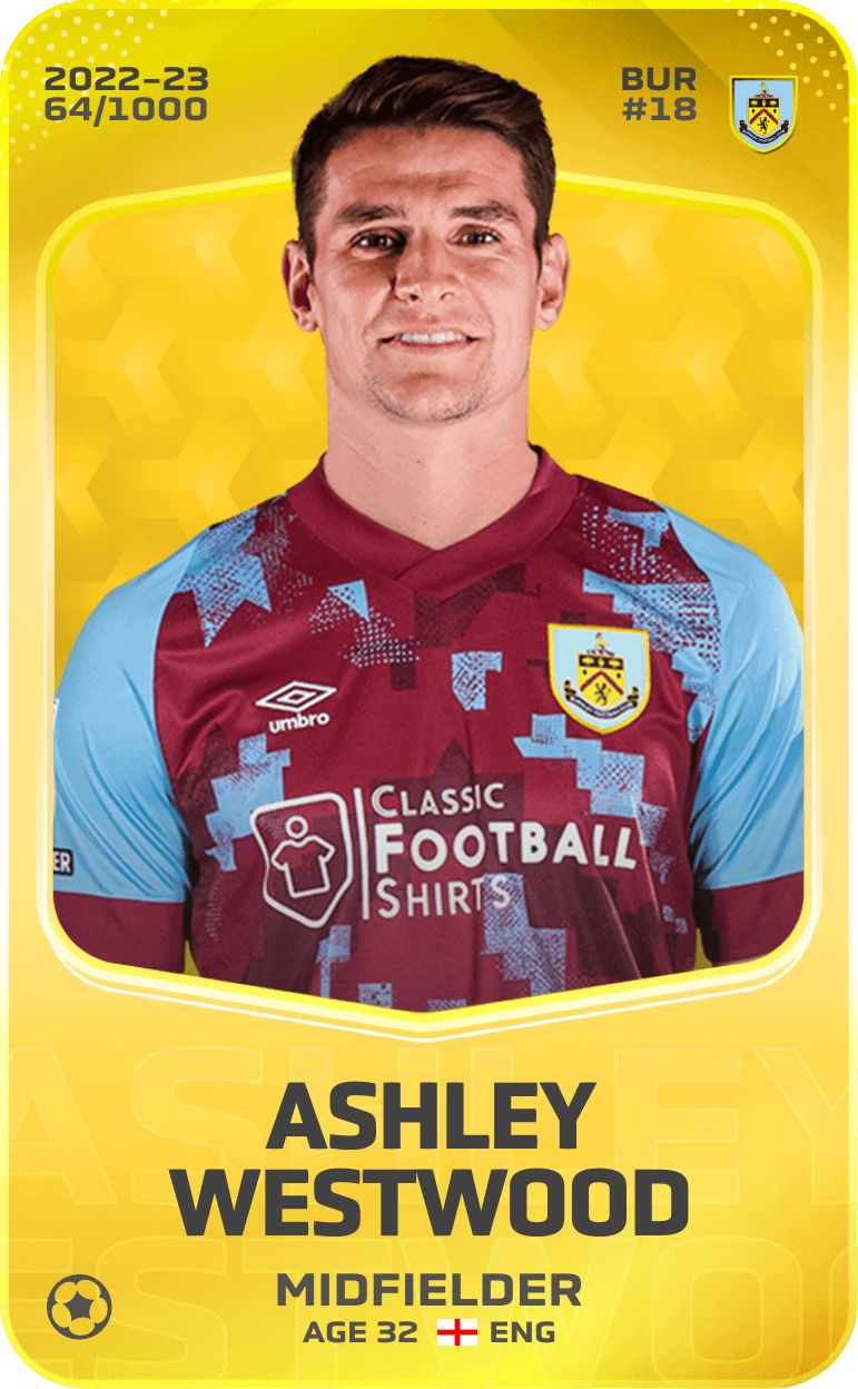 Ashley Westwood 2022-23 • Limited 64/1000