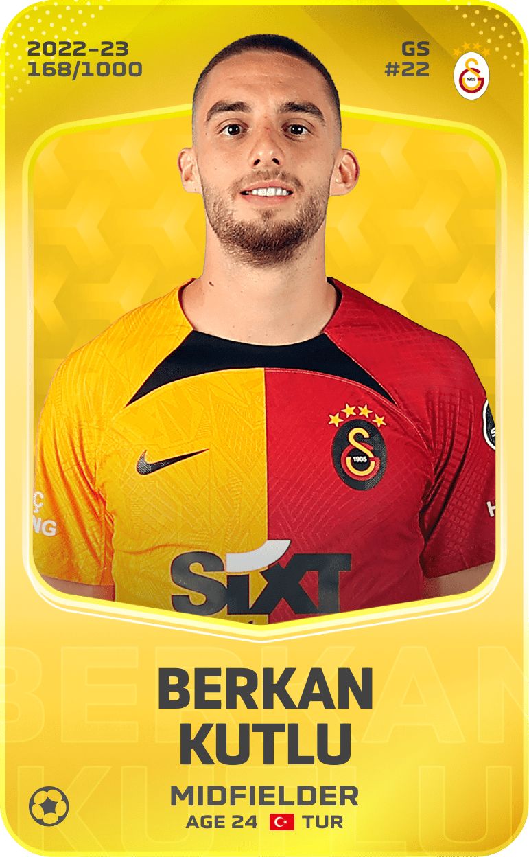 Berkan Kutlu 2022-23 • Limited 168/1000