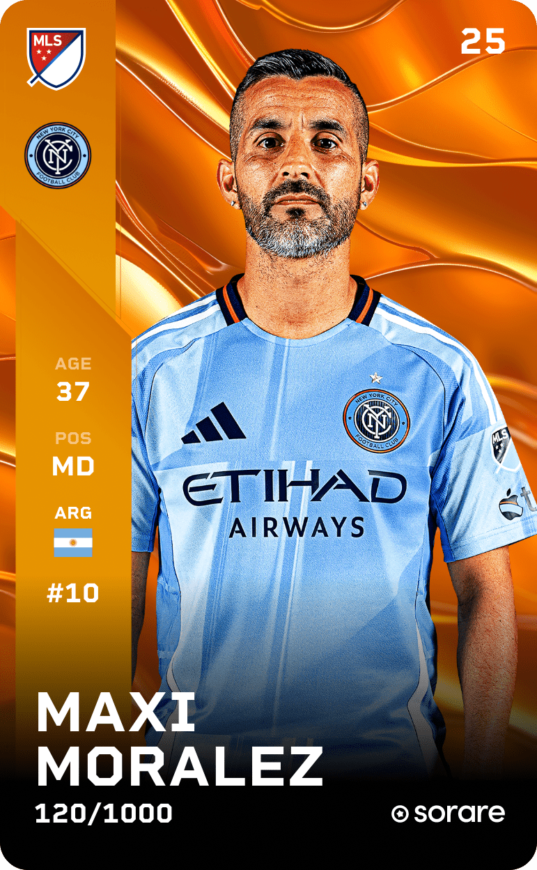 Maximiliano Moralez 2025-26 • Limited 120/1000