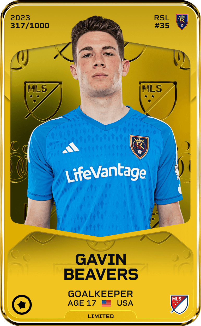 Gavin Beavers 2023-24 • Limited 317/1000
