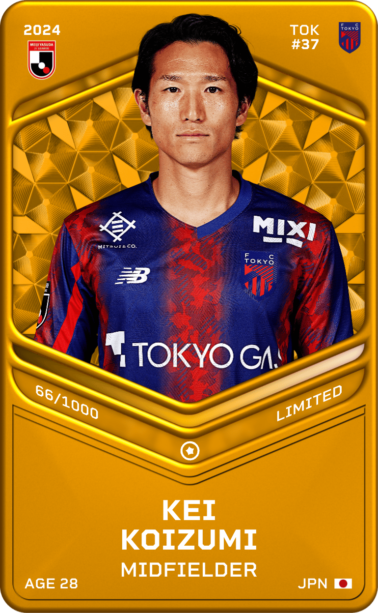 Kei Koizumi 2024-25 • Limited 66/1000