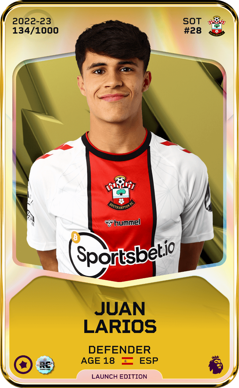 Juan Larios 2022-23 • Limited 134/1000