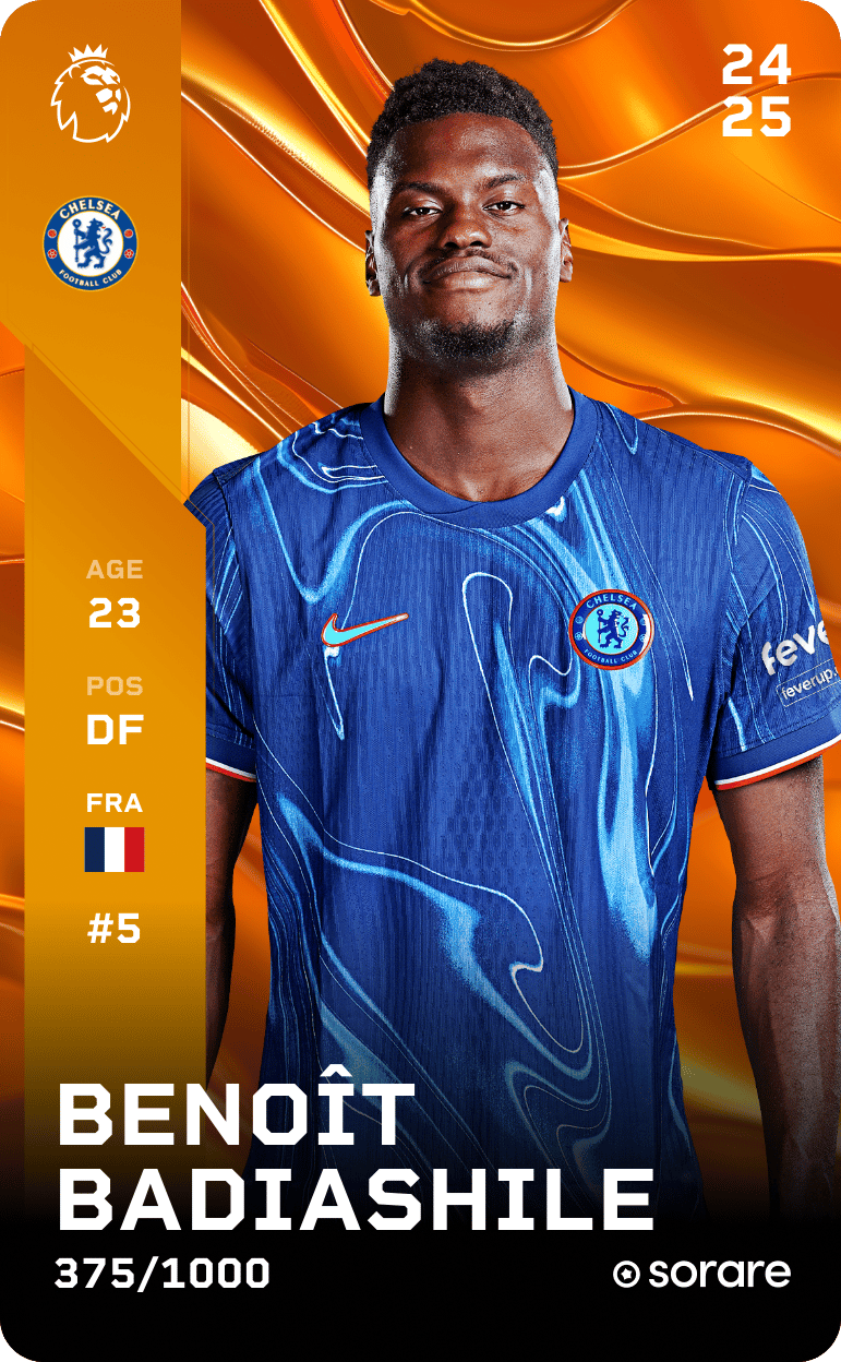 Benoît Badiashile 2024-25 • Limited 375/1000